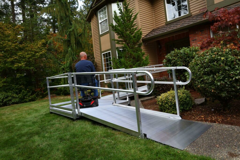 Modular Ramps wheelchair modular ramp aluminum ramp